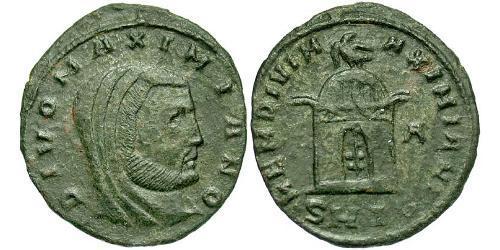 1 Follis Empire romain (27BC-395) Bronze Maximien Galère (260-311)