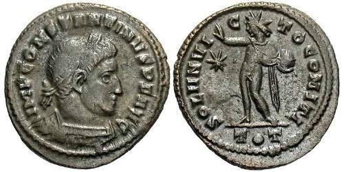 1 Follis Empire romain (27BC-395) Bronze Constantin I (272 - 337)