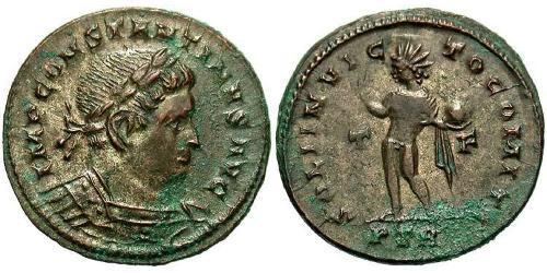 1 Follis Empire romain (27BC-395) Bronze Constantin I (272 - 337)