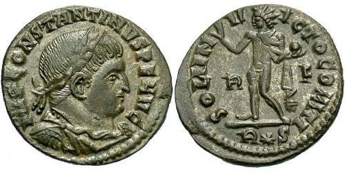 1 Follis Empire romain (27BC-395) Bronze Constantin I (272 - 337)