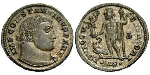 1 Follis Empire romain (27BC-395) Bronze Constantin I (272 - 337)