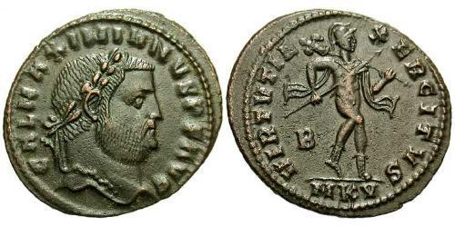 1 Follis Empire romain (27BC-395) Bronze Maximien Galère (260-311)