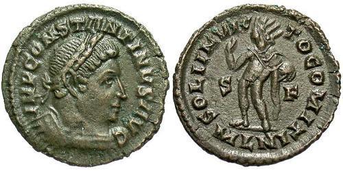 1 Follis Empire romain (27BC-395) Bronze Constantin I (272 - 337)