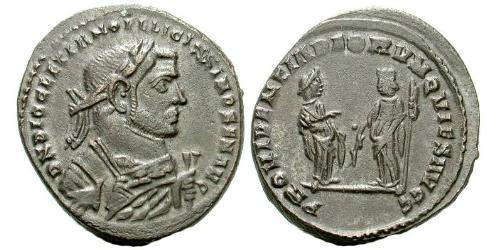 1 Follis Empire romain (27BC-395) Bronze Dioclétien (244-311)