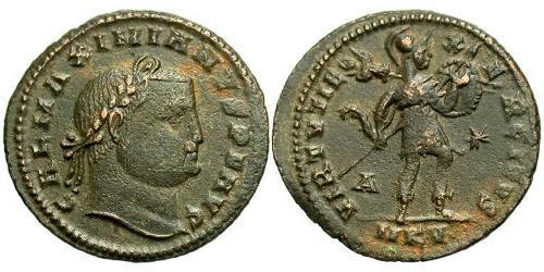 1 Follis Empire romain (27BC-395) Bronze Maximien Galère (260-311)