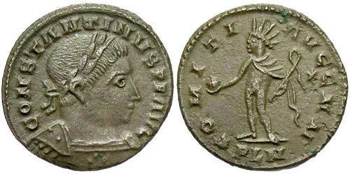 1 Follis Empire romain (27BC-395) Bronze Constantin I (272 - 337)