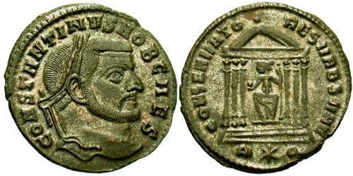 1 Follis Empire romain (27BC-395) Bronze Constantin I (272 - 337)