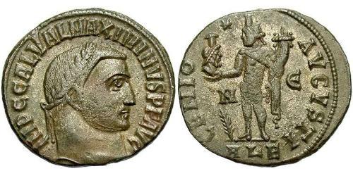 1 Follis Empire romain (27BC-395) Bronze Maximin II (270 - 313)