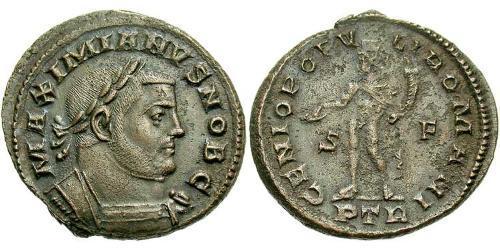 1 Follis Empire romain (27BC-395) Bronze Maximien Galère (260-311)