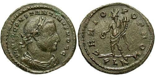 1 Follis Empire romain (27BC-395) Bronze Constantin I (272 - 337)