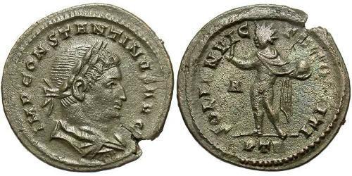 1 Follis Empire romain (27BC-395) Bronze Constantin I (272 - 337)