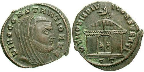 1 Follis Empire romain (27BC-395) Bronze Constantin I (272 - 337)