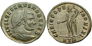 1 Follis Empire romain d