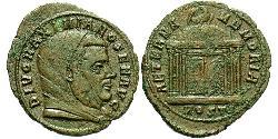 1 Follis Roman Empire (27BC-395) Bronze Maximianus (250-310)