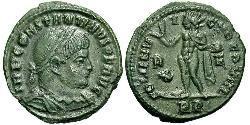 1 Follis Roman Empire (27BC-395) Bronze Constantine I (272 - 337)