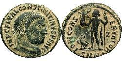 1 Follis Roman Empire (27BC-395) Bronze Constantine I (272 - 337)