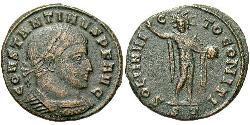 1 Follis Roman Empire (27BC-395) Bronze Constantine I (272 - 337)