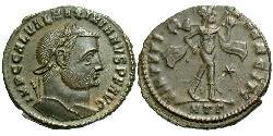 1 Follis Roman Empire (27BC-395) Bronze Galerius Maximianus (260-311)