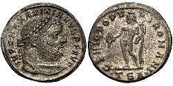 1 Follis Roman Empire (27BC-395) Bronze Maximianus (250-310)