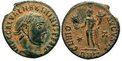 1 Follis Roman Empire (27BC-395) Bronze Maximinus II (270 - 313)