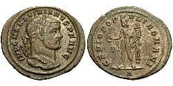1 Follis Roman Empire (27BC-395) Bronze Maximianus (250-310)