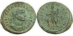 1 Follis Roman Empire (27BC-395) Bronze Maximianus (250-310)