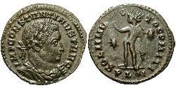 1 Follis Roman Empire (27BC-395) Bronze Constantine I (272 - 337)