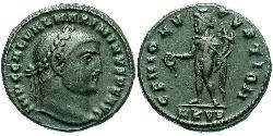 1 Follis Roman Empire (27BC-395) Bronze Maximinus II (270 - 313)