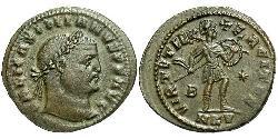 1 Follis Roman Empire (27BC-395) Bronze Galerius Maximianus (260-311)