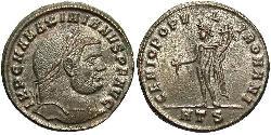 1 Follis Roman Empire (27BC-395) Bronze Maximianus (250-310)