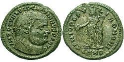 1 Follis Roman Empire (27BC-395) Bronze Diocletian (244-311)