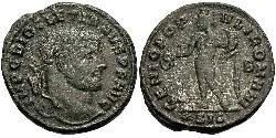 1 Follis Roman Empire (27BC-395) Bronze Diocletian (244-311)