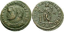 1 Follis Roman Empire (27BC-395) Bronze Diocletian (244-311)
