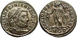 1 Follis Roman Empire (27BC-395) Bronze Galerius Maximianus (260-311)