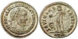 1 Follis Roman Empire (27BC-395) Bronze Maximinus II (270 - 313)