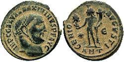 1 Follis Roman Empire (27BC-395) Bronze Maximinus II (270 - 313)