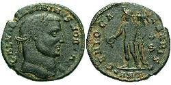 1 Follis Roman Empire (27BC-395) Bronze Maximinus II (270 - 313)