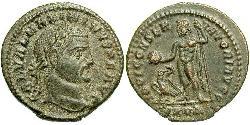1 Follis Roman Empire (27BC-395) Bronze Maximinus II (270 - 313)