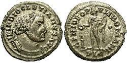 1 Follis Roman Empire (27BC-395) Bronze Diocletian (244-311)