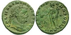 1 Follis Roman Empire (27BC-395) Bronze Galerius Maximianus (260-311)