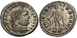 1 Follis Roman Empire (27BC-395) Bronze Maximianus (250-310)