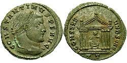1 Follis Roman Empire (27BC-395) Bronze Constantine I (272 - 337)