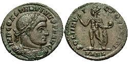 1 Follis Roman Empire (27BC-395) Bronze Constantine I (272 - 337)