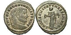 1 Follis Roman Empire (27BC-395) Bronze Diocletian (244-311)