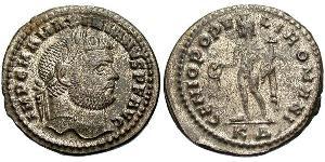 1 Follis Roman Empire (27BC-395) Bronze Maximianus (250-310)