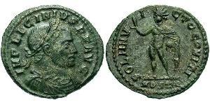 1 Follis Roman Empire (27BC-395) Bronze Licinius I (265-324)