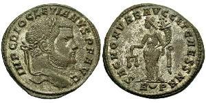 1 Follis Roman Empire (27BC-395) Bronze Diocletian (244-311)