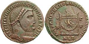 1 Follis Roman Empire (27BC-395) Bronze Maximinus II (270 - 313)
