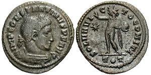 1 Follis Roman Empire (27BC-395) Bronze Constantine I (272 - 337)