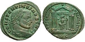 1 Follis Roman Empire (27BC-395) Bronze Constantine I (272 - 337)